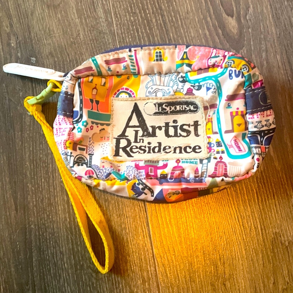 LeSportsac artist in residence wristlet